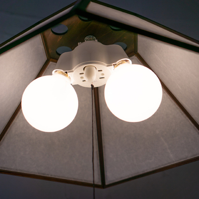 和のあかり「 AP822-2 丹 -tan- Sサイズ 」ペンダントライト 2灯タイプ