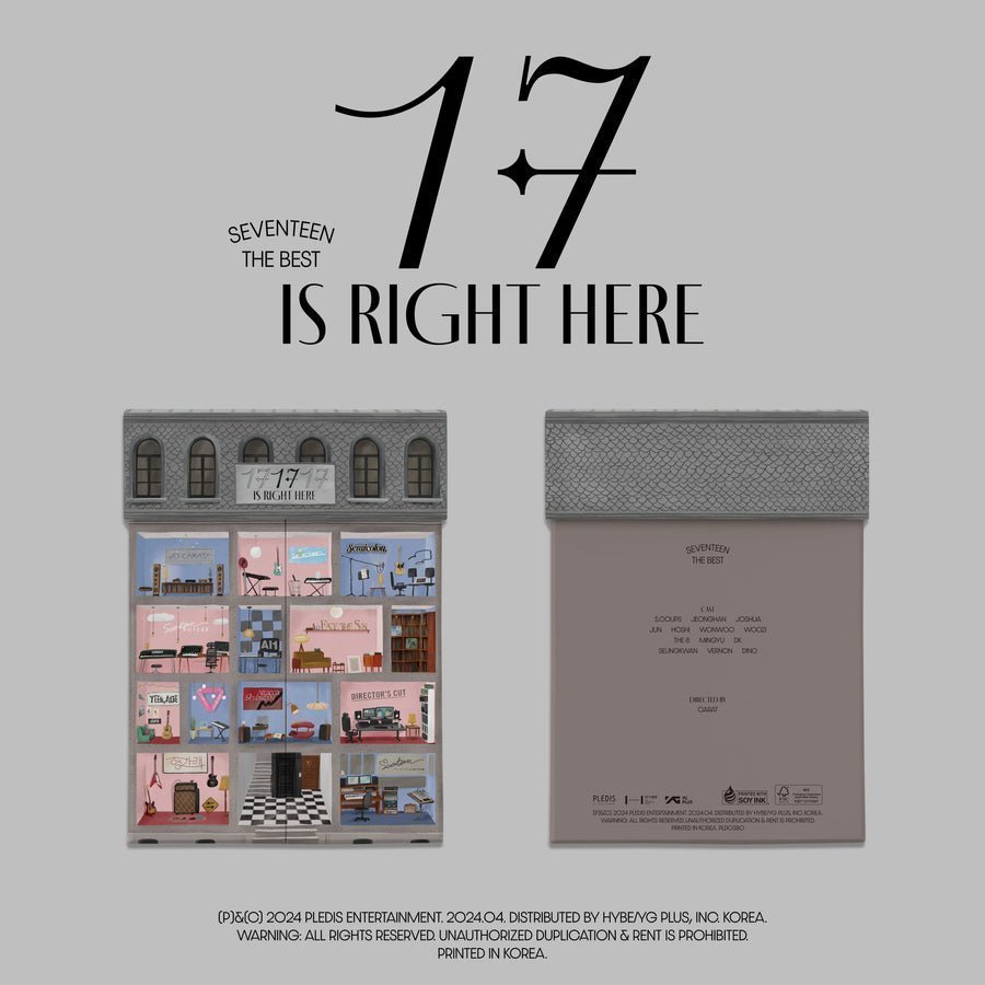 SEVENTEEN BEST ALBUM 17 IS RIGHT HERE - Kpop USA