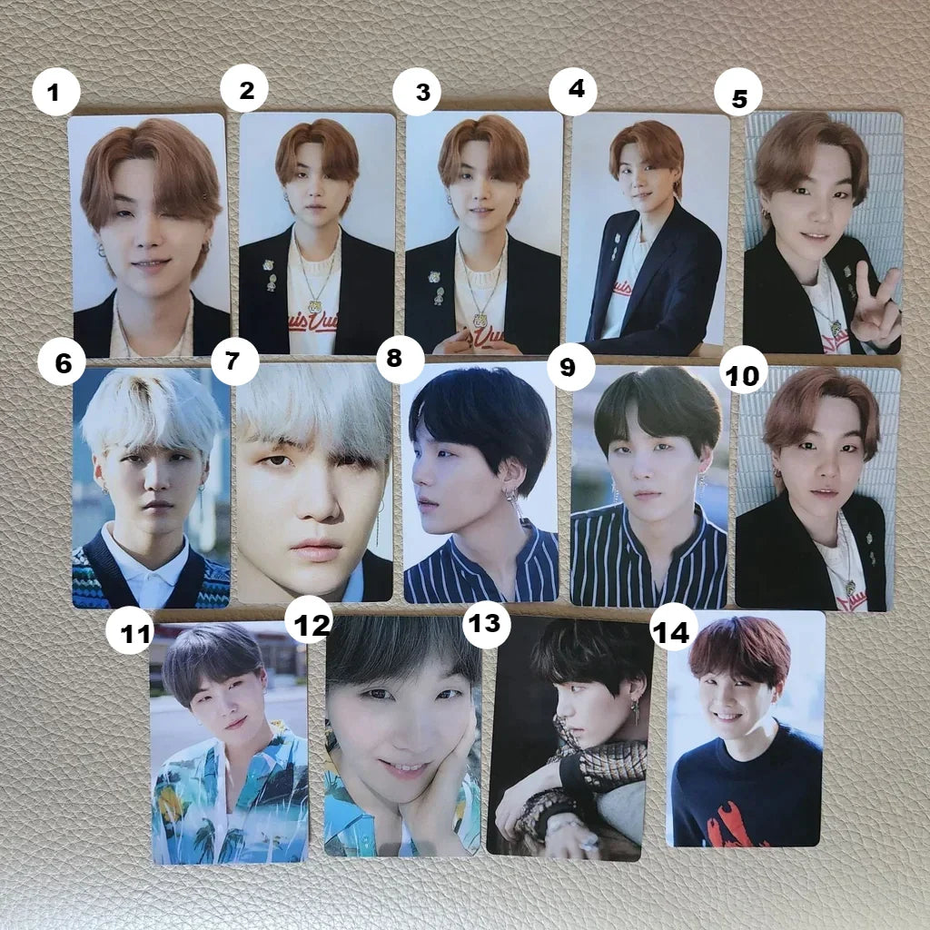 BTS SUGA PHOTO CARD [DICON] – K Pop Pink Store [Website]