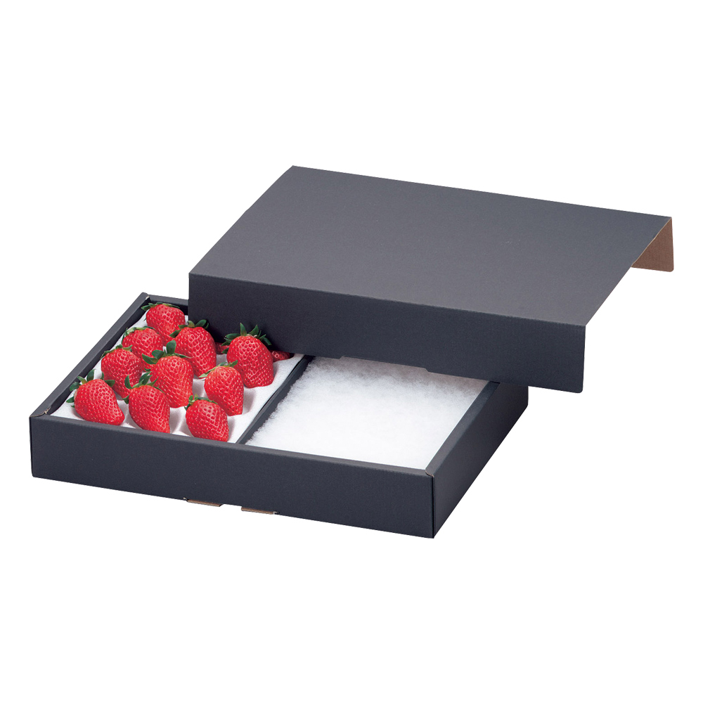 ギフト箱 いちごクッション用2P 245×355×60mm「50枚」 | ダンボール箱