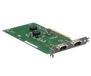 PCI-466120PN］チャンネル間絶縁 1024バイトFIFO搭載 調歩同期RS232C 2CH