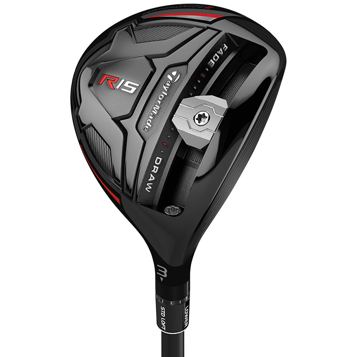 TaylorMade R15 Fairway Wood - Black at InTheHoleGolf.com