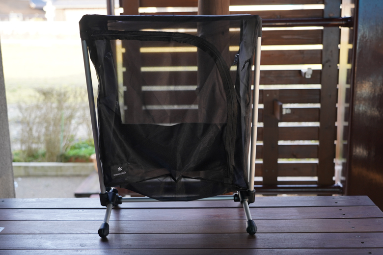 スノーピーク新作のメッシュラックスタンドを購入。ガビングスタンドと