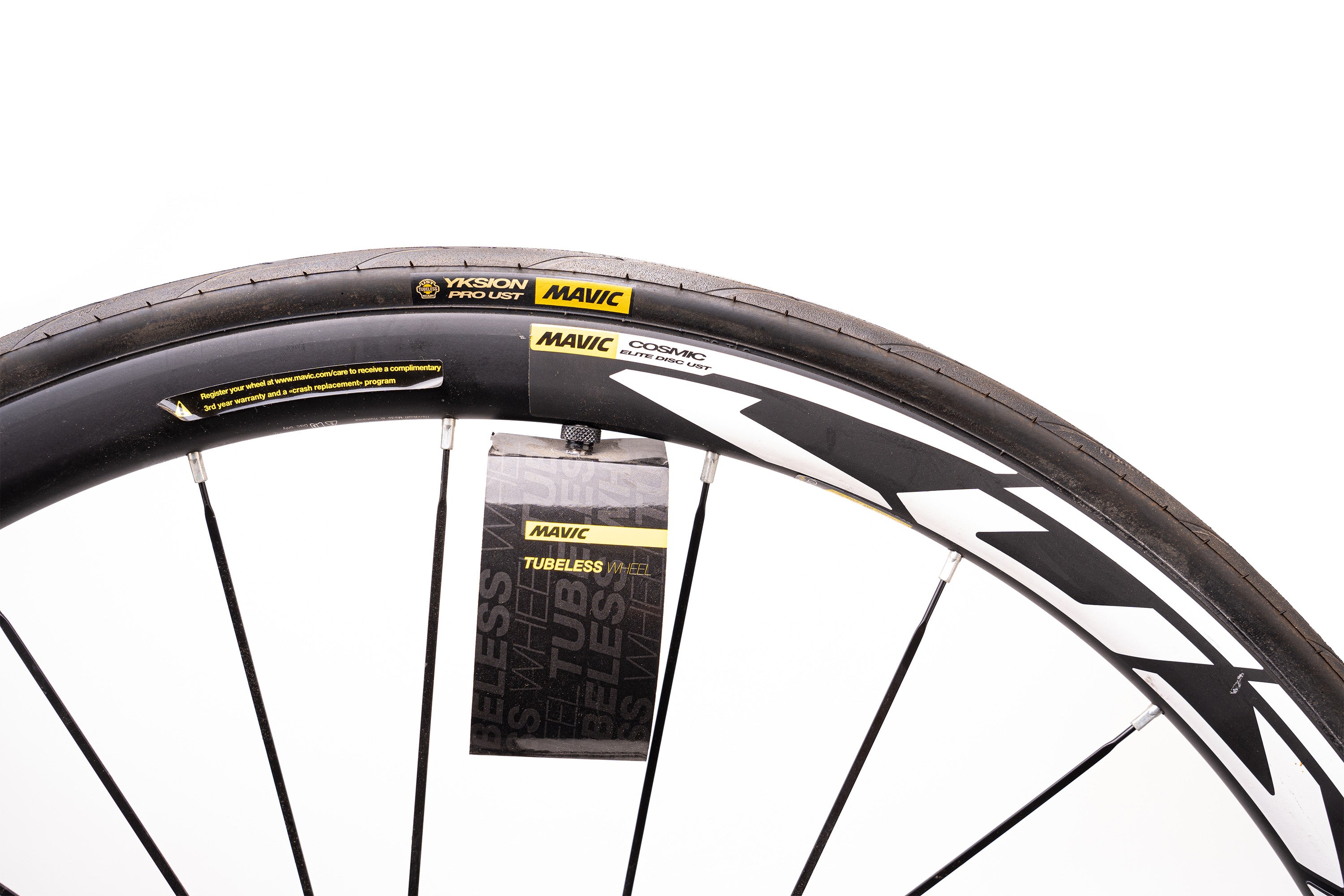 Mavic Cosmic Elite UST Disc INT Front – Incycle Bicycles