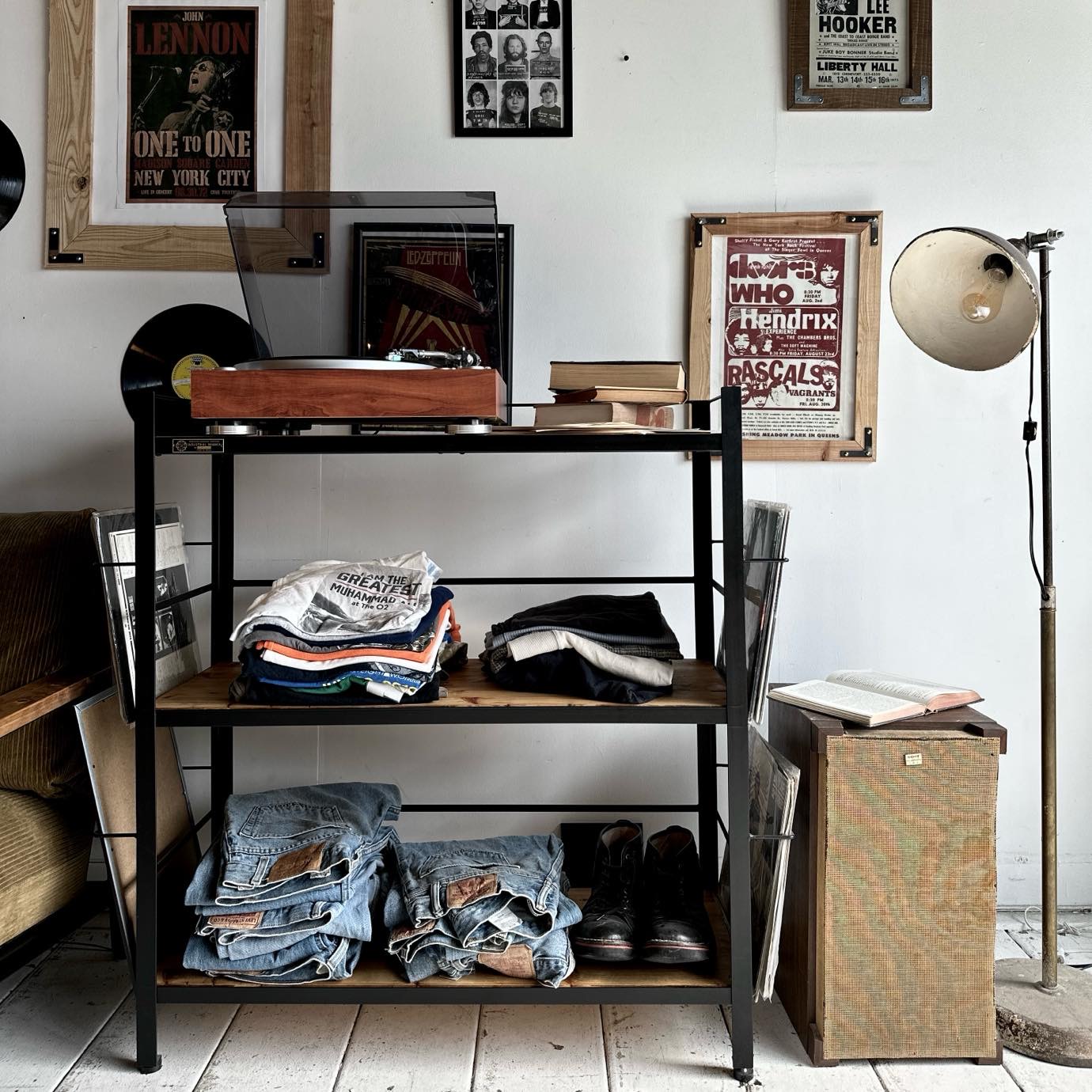 MAGAZINE & RECORD SHELF SH-041 / 大阪・堀江・家具屋・ヴィンテージ
