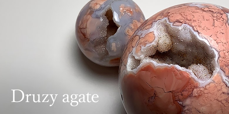 ドゥルージーアゲート/トレジャーメノウ - 埼玉県吉川市の天然石専門店