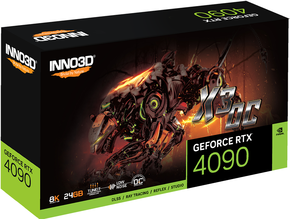 INNO3D GEFORCE RTX™ 4090 X3 OC | INNO3D - GRAPHICS CARDS