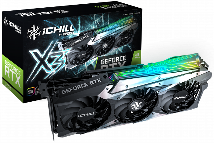 INNO3D GEFORCE RTX™ 3070 ICHILL X4 | INNO3D - GRAPHICS CARDS