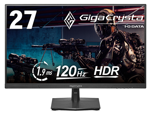 EX-GD271SH | 120Hz対応27型ゲーミングモニター「GigaCrysta」（特定
