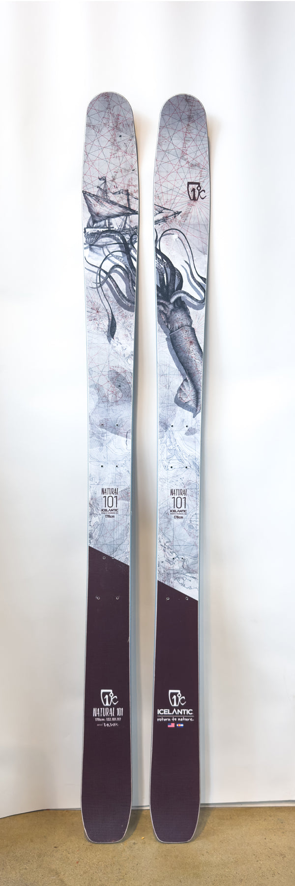 21/22 Natural 101 Used Demo — Icelantic Skis