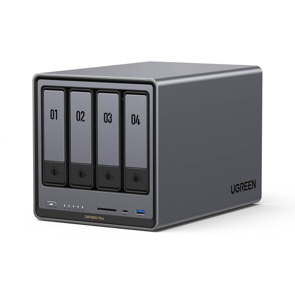 UGREEN NASync DXP4800 Plus｜4ベイ・最大168TB NAS – ICHIBAKAN