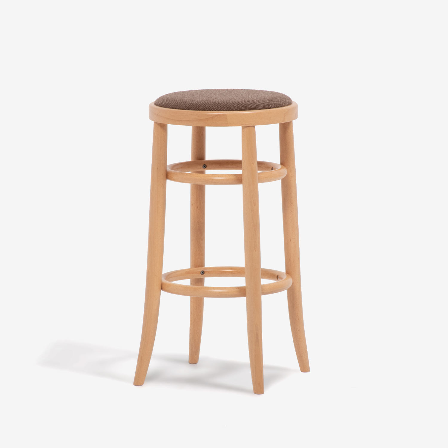 秋田木工 カウンターチェア「209-C」座面高43cm ブナ材ナチュラル色