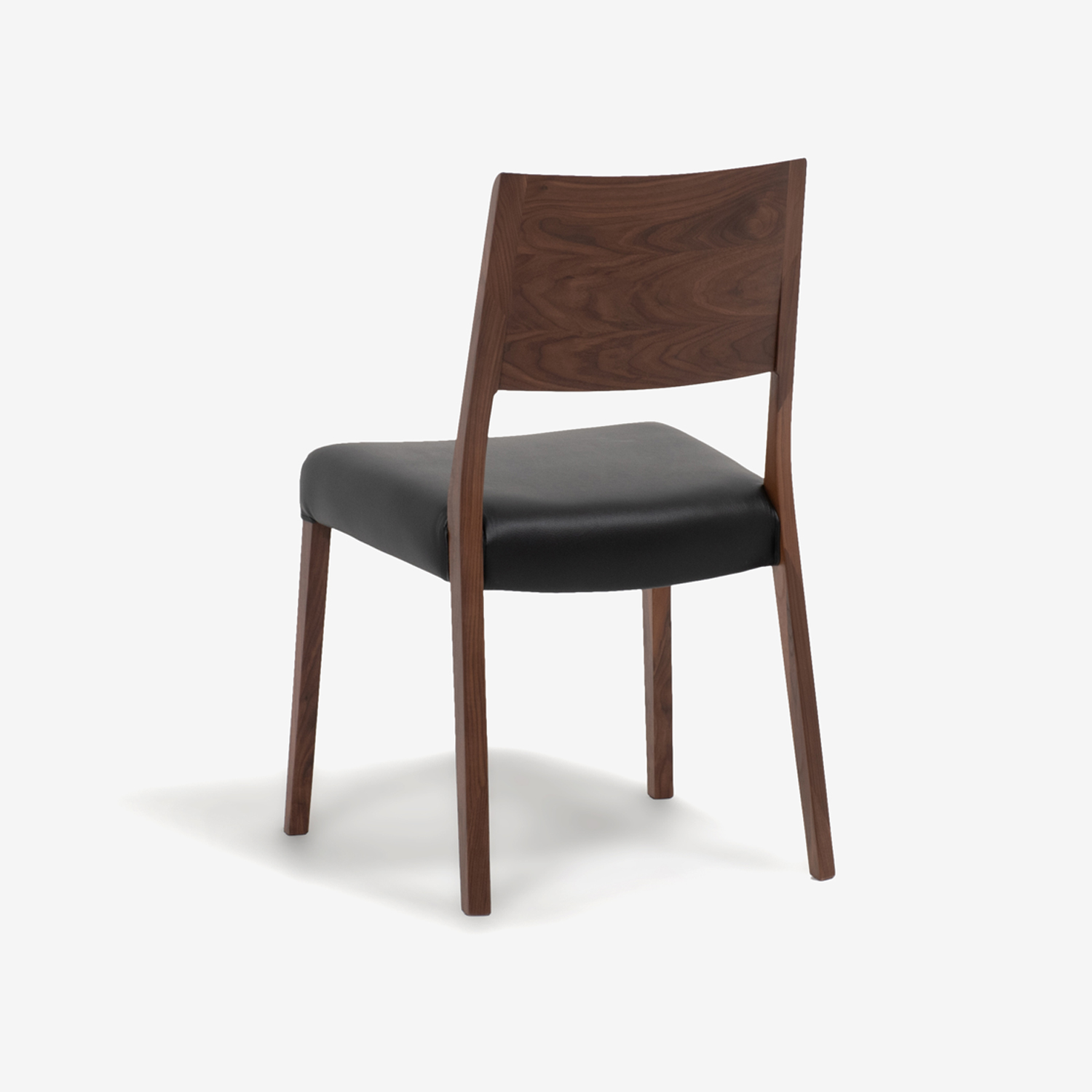 ダイニングチェア「シネマ Bタイプ」ウォールナット材 ウォールナット