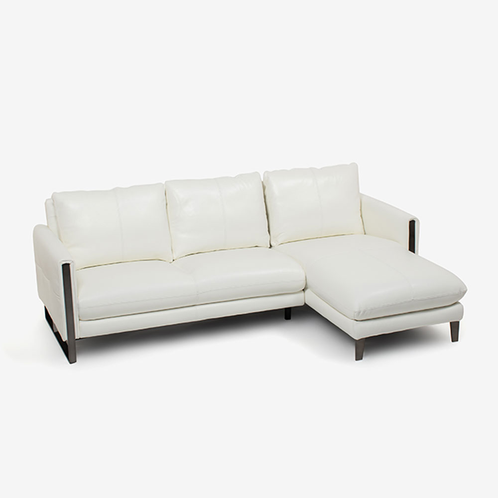 カウチソファ 向かって右カウチ「L/S 58N（エルエス58）」 革#J-744D-2