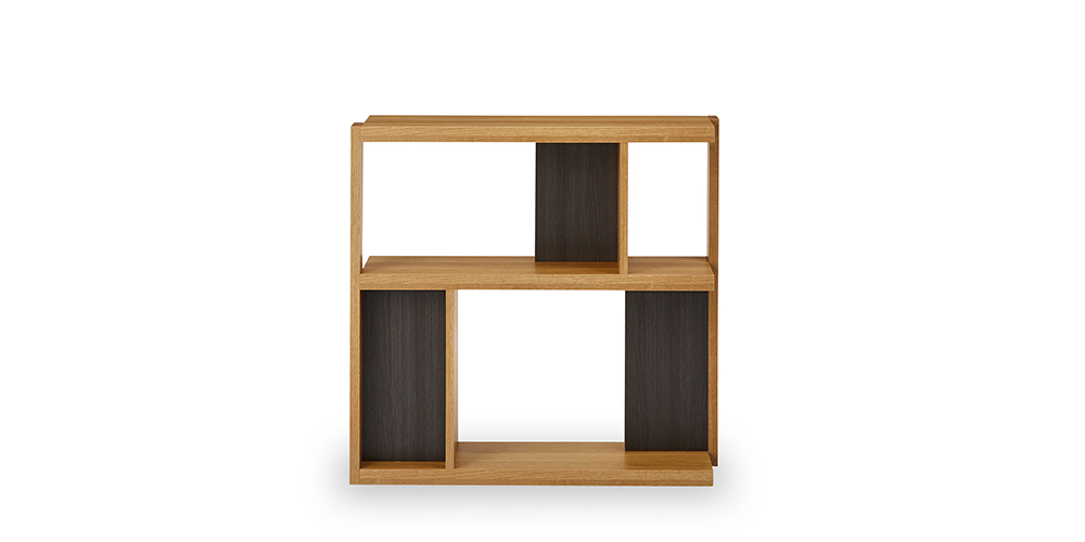 シェルフ「ローナ」幅93.5cm ロータイプ OAK オーク色 | 【公式】大塚
