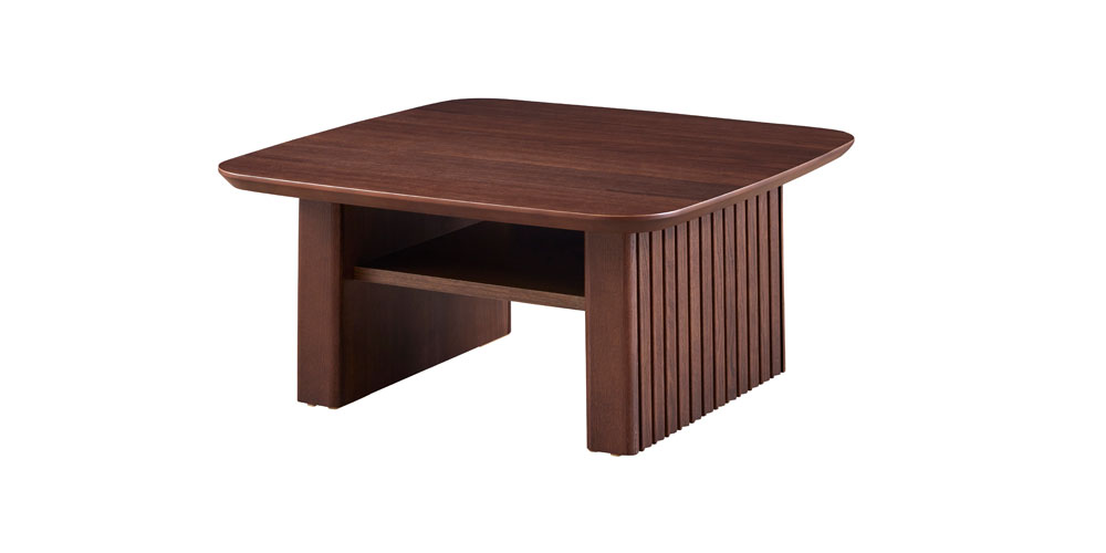 センターテーブル「ルーク2」ウォールナット色（WN）全2サイズ