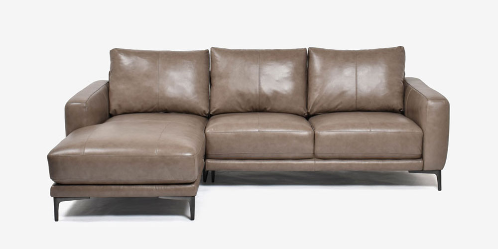 カウチソファ 向かって左カウチ「L/S 68（エルエス68）」革ストーン