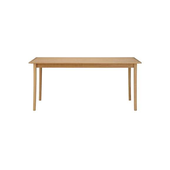 受注生産品】マルニ木工 LIGHTWOOD DINING TABLE 1600 Oak｜ダイニング