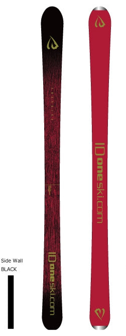 ID One USA Free Ride FRXP Ski - Comes black or Silver 160, 167