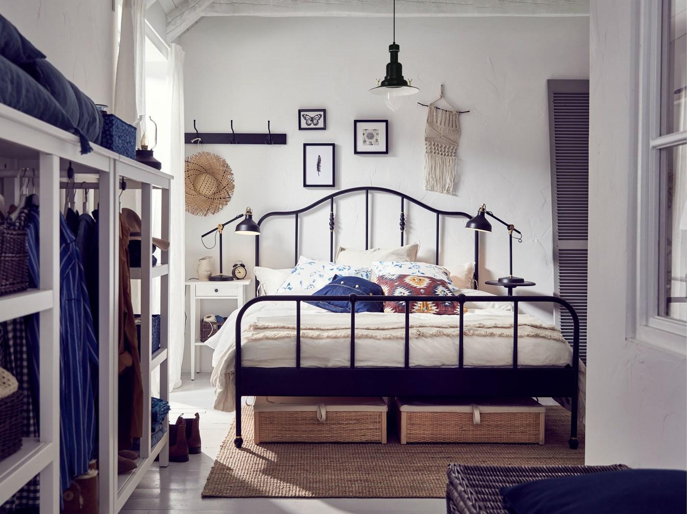 個性あふれる多機能なベッドルーム - IKEA