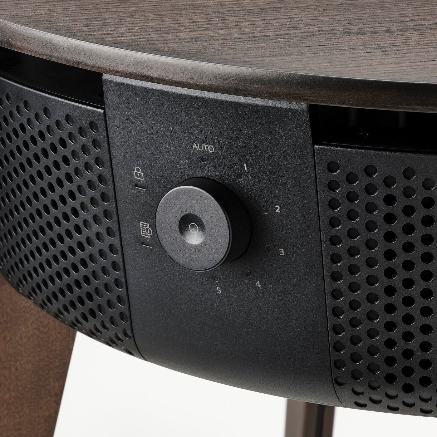 STARKVIND スタルクヴィンド テーブル 空気清浄機付き, ステインオーク