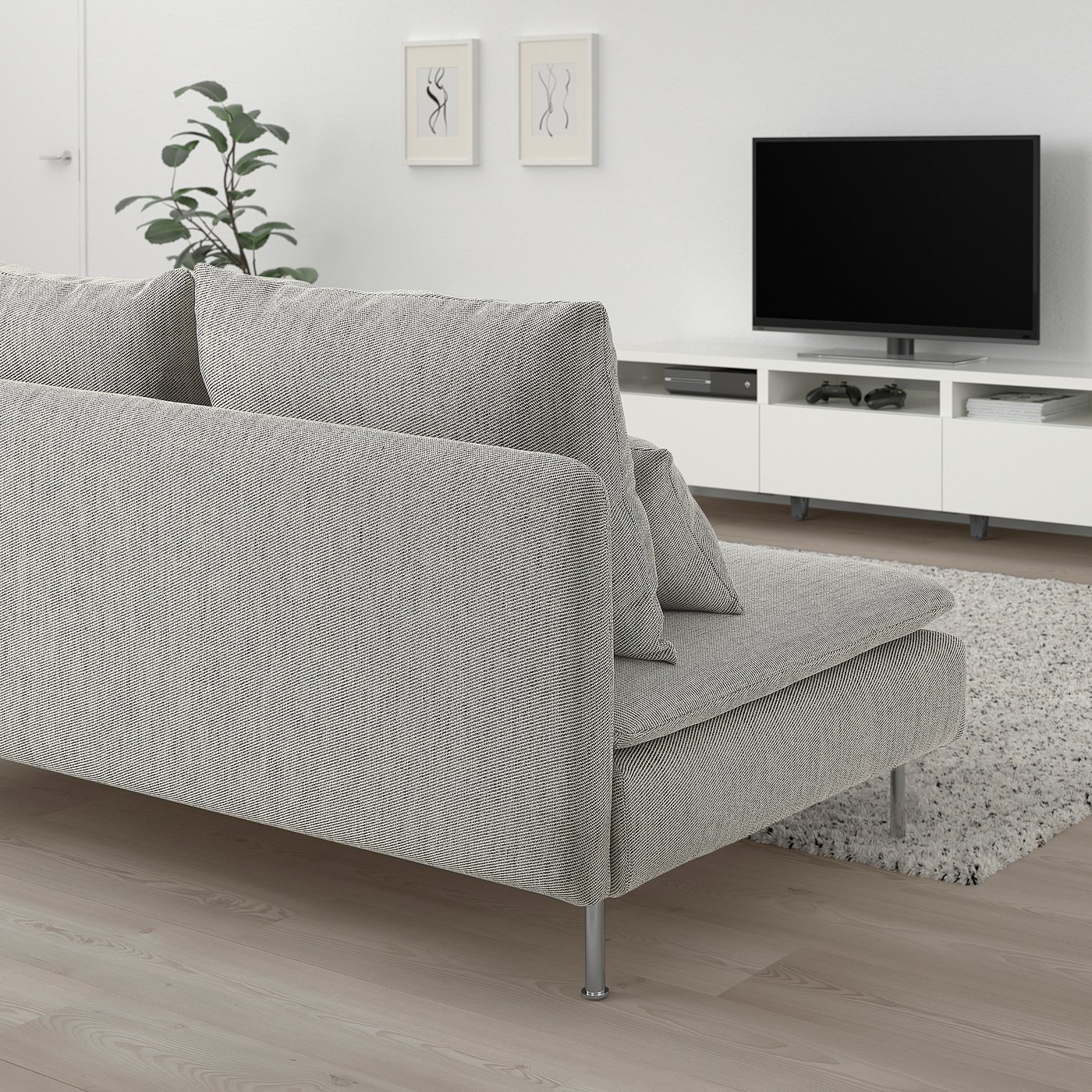 SÖDERHAMN ソーデルハムン 3人掛けコンパクトソファセクション