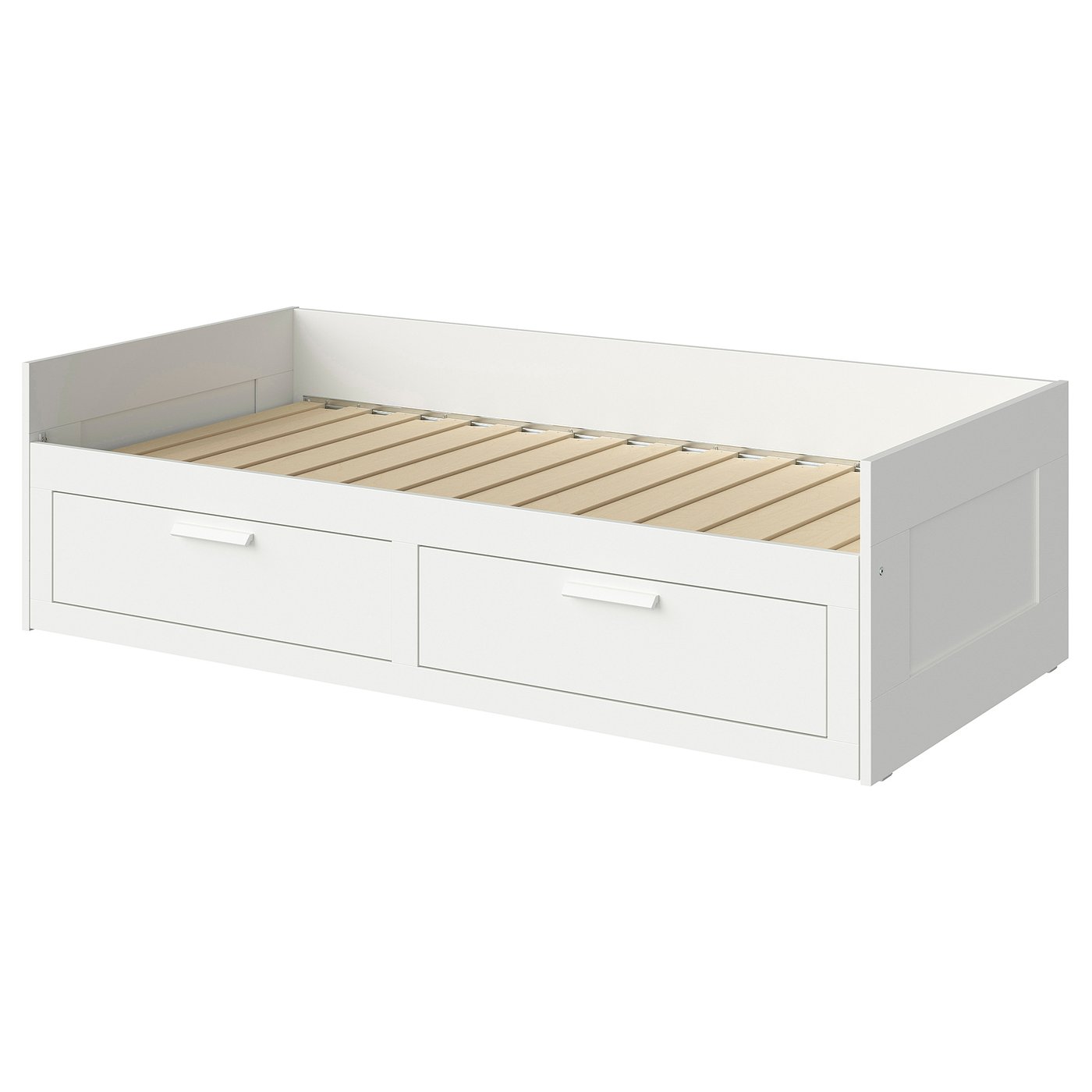 BRIMNES daybed frame with 2 drawers, white, Twin - IKEA
