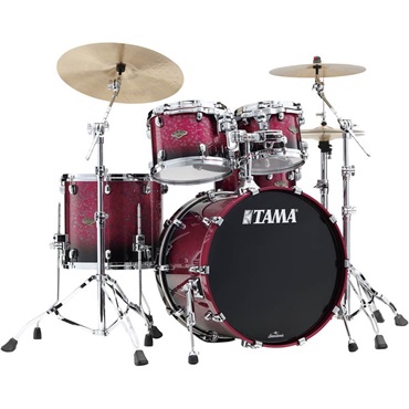 TAMA Starclassic Walnut/Birch 4pc Drum Kit - Molten Dark Raspberry
