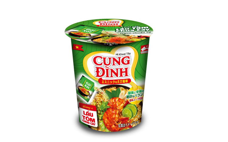 CUNG DINH ヌードルカップ エスニックなえび風味（※販売終了商品