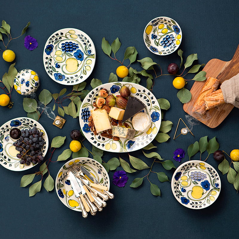 パラティッシ オーバルプレート 25cm パープル｜イッタラ＆アラビア