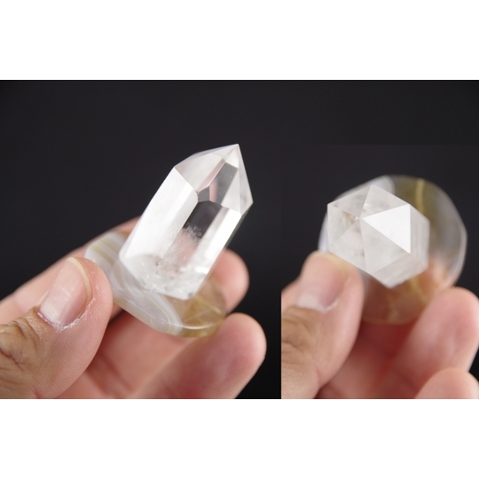 水晶ポイント38．5g 天然石販売 名取貴石 天然石・国産原石の専門
