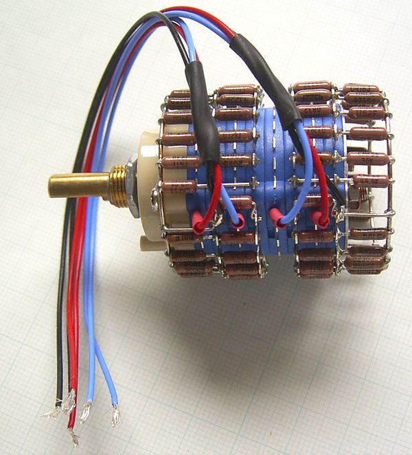 Dale抵抗 50kΩ2連24ポイントラダー・アッテネーター - イトウ電子部品