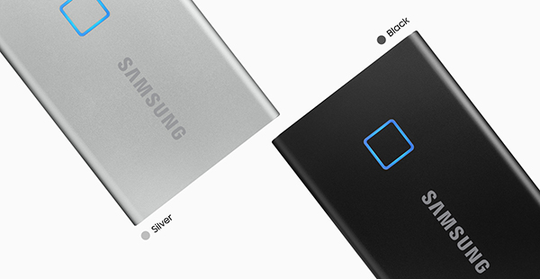 最大転送速度1,050MB/s、指紋認証機能を搭載した｢Samsung Portable SSD