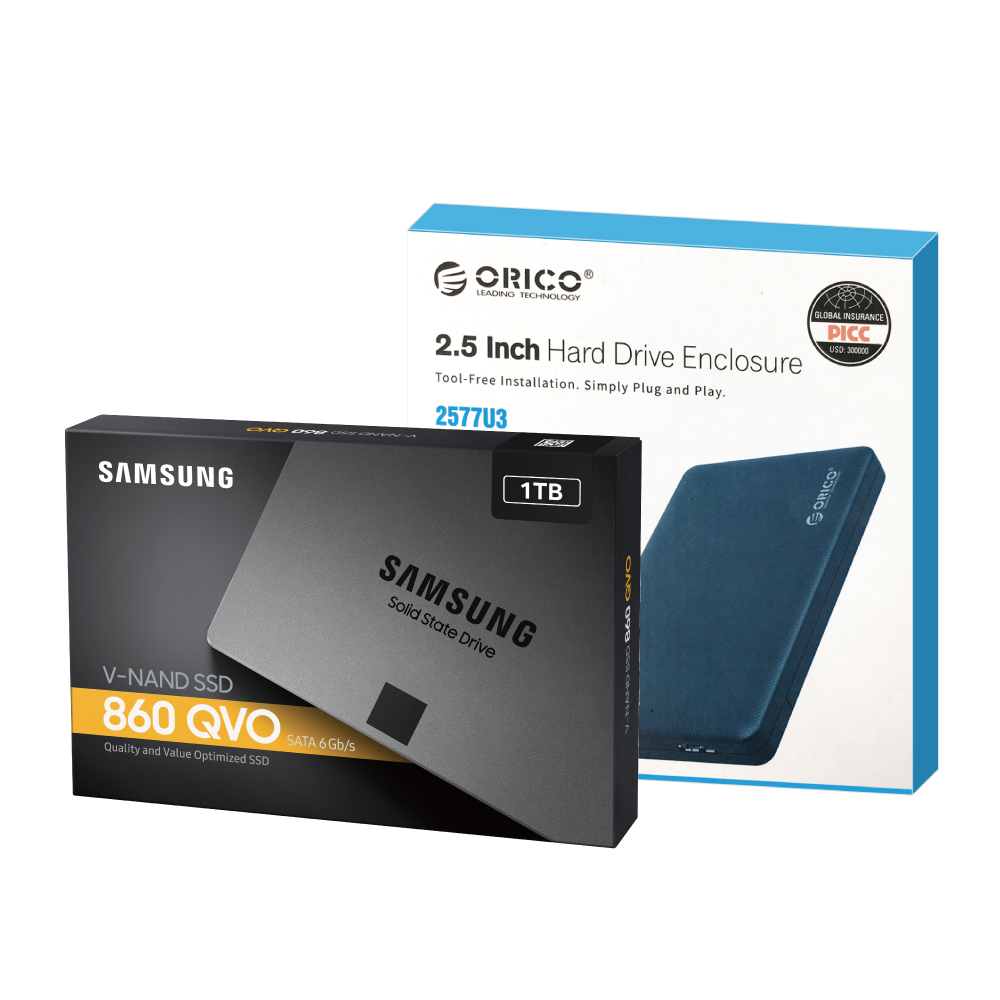 860 QVO USB 3.0接続 2.5インチ外付けケース付モデル – ITG