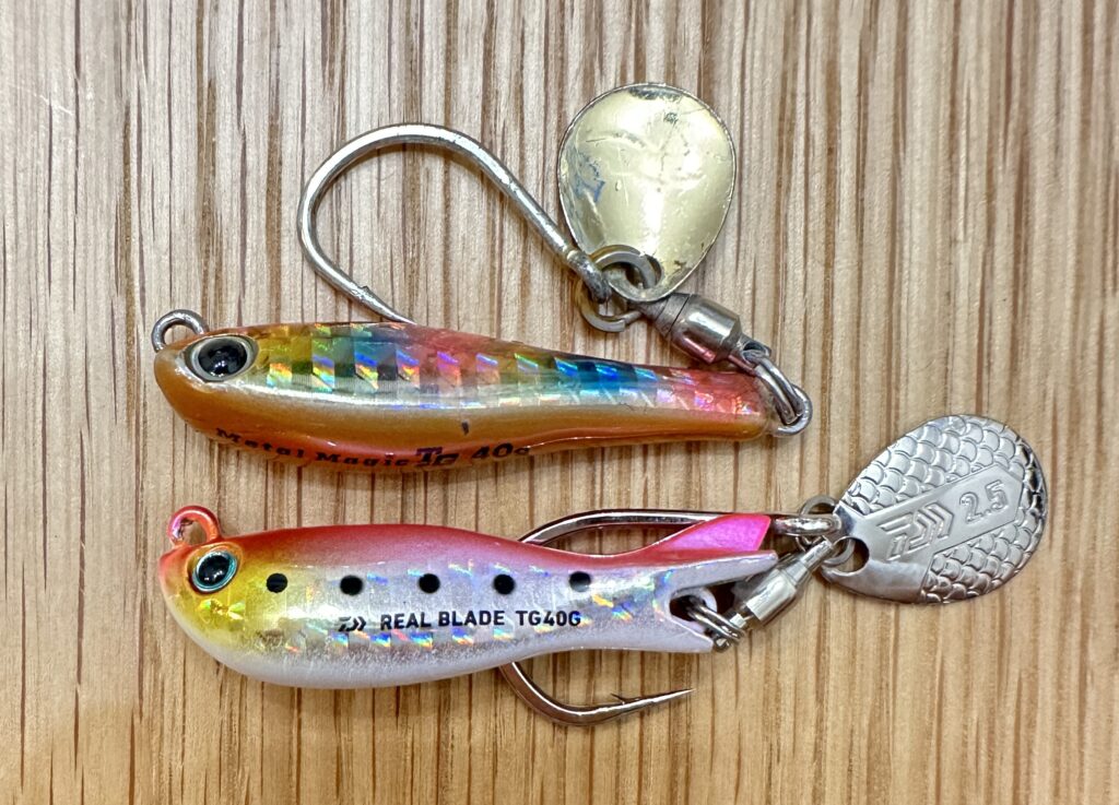 実釣インプレ】リアルブレードTG【メタルマジックTG比較】 | 磯釣り
