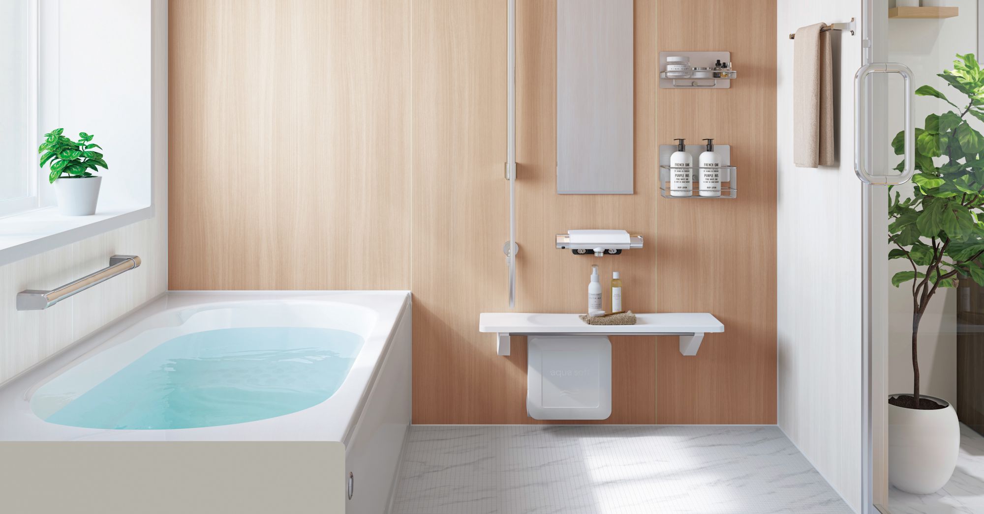 クリンかるわざカウンター | ハウステック｜システムバス・システム