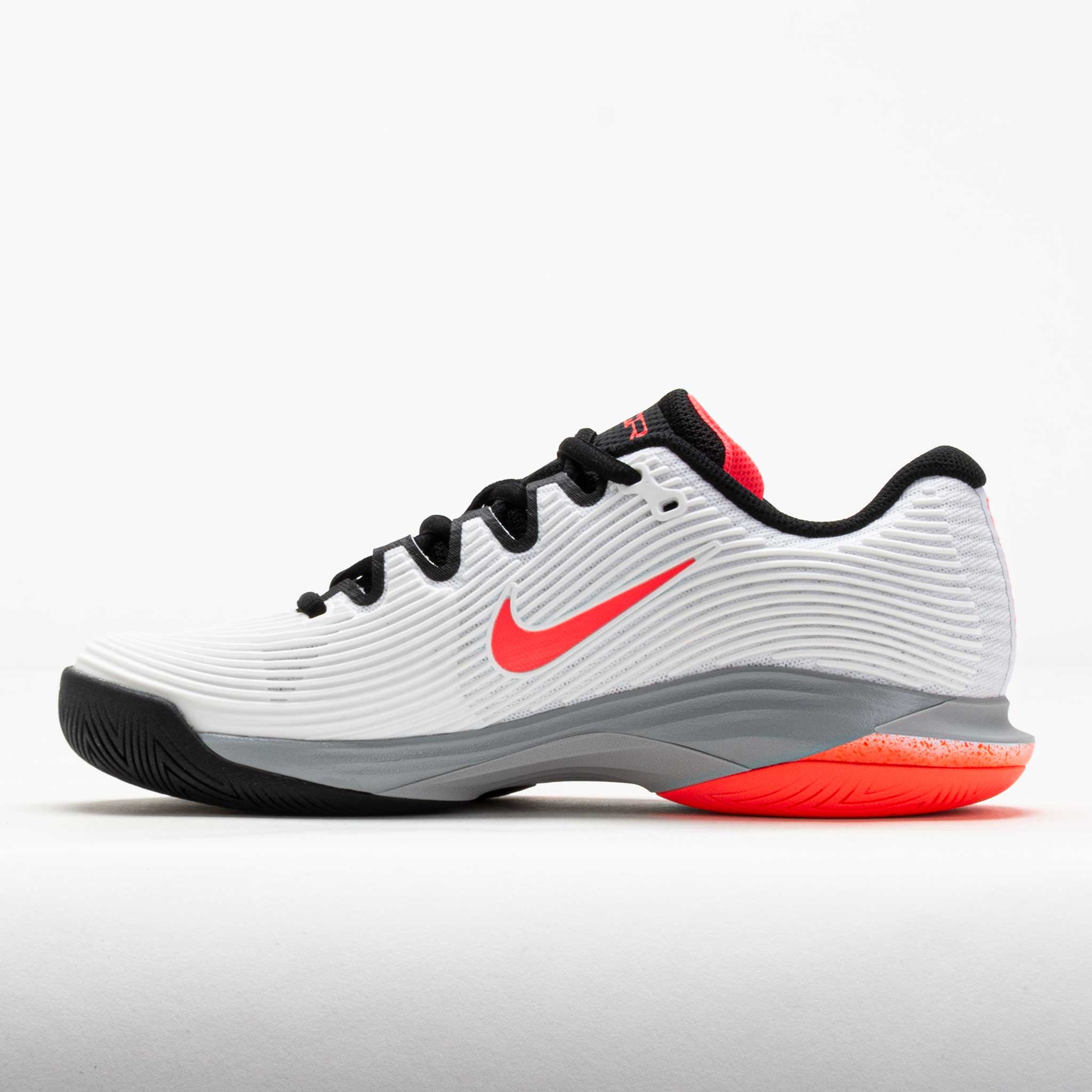 Nike Vapor 12 Premium Men's White/Hot Lava/Wolf Grey – Holabird Sports