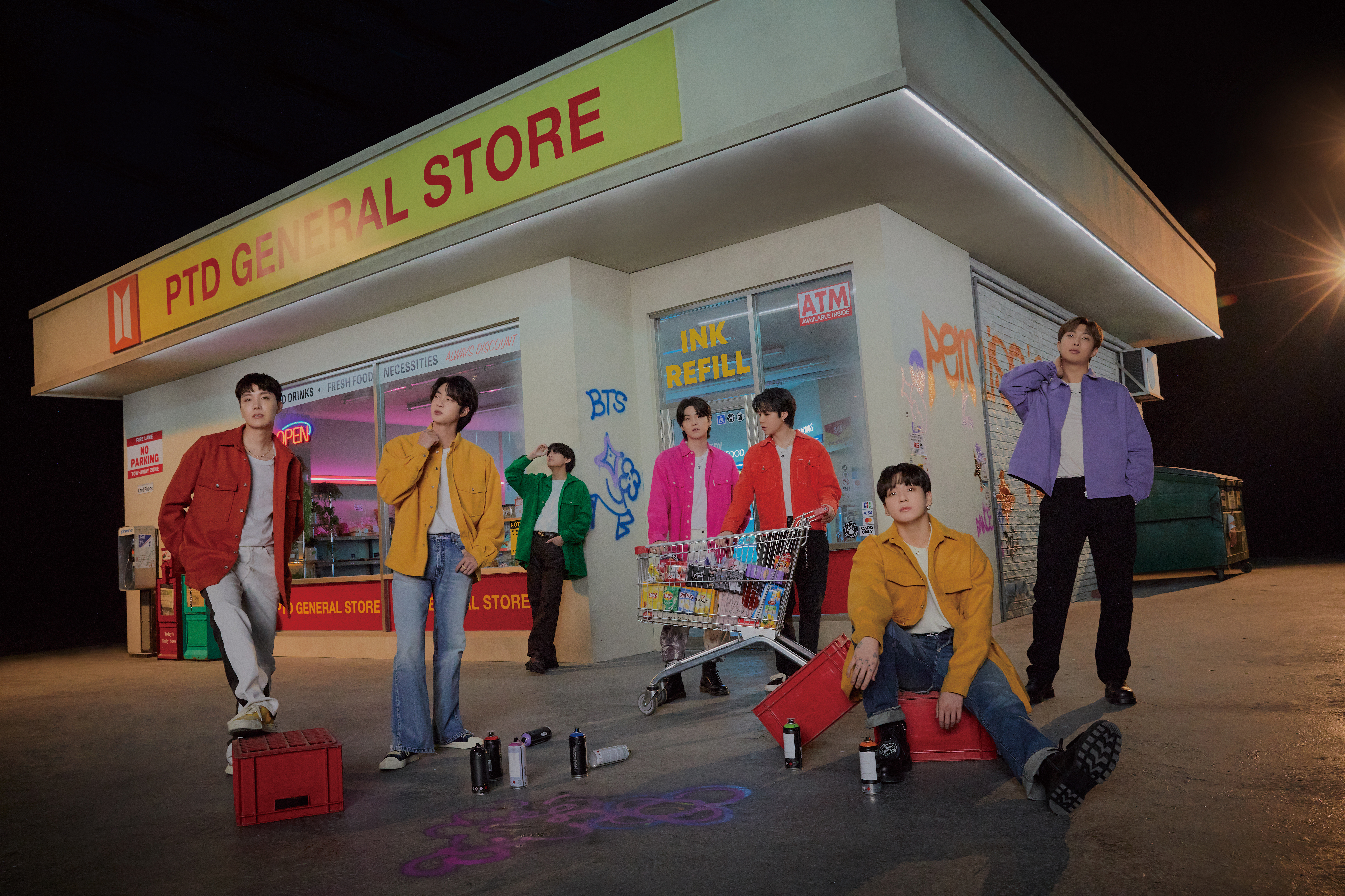 Exclusive Photo from BTS' Live Album Permission to Dance On Stage