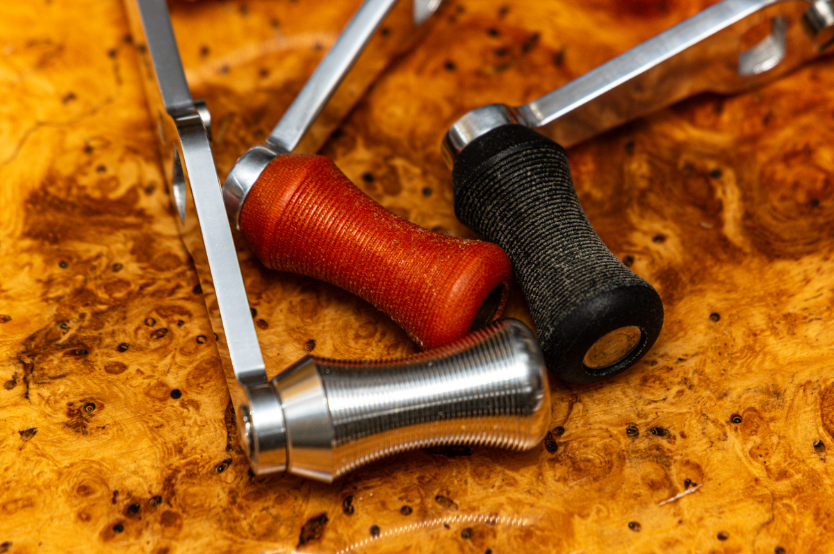 ブライトリバー『FSタイプ ショートハンドル ミリオンスレッドノブ』