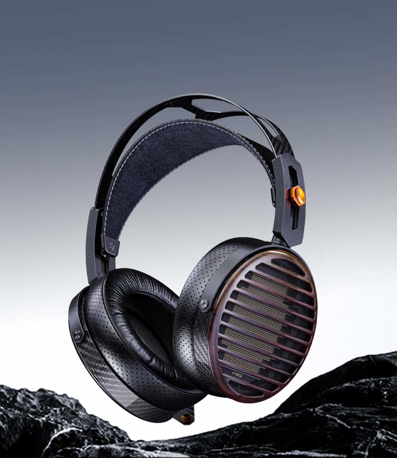 FiiO FT7 Gold Diaphragm Open-Back Planar Headphones FT7