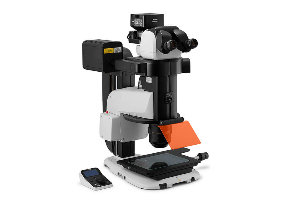 ニコン製のLED光源に対応した実体顕微鏡用蛍光照明装置を発表 LED光源