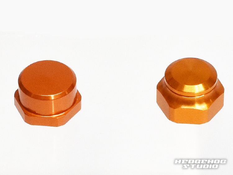 HEDGEHOG STUDIO】 新型モデル対応 シマノ純正ハンドル用 ロックナット M7