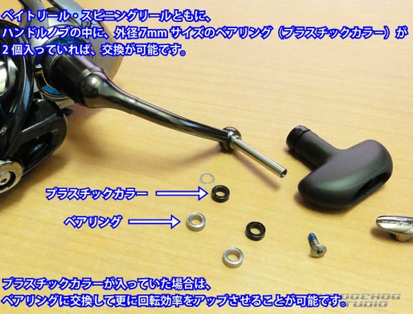 リブレ/LIVRE】EP37 ハンドルノブ ALL BLACK（オールブラック）