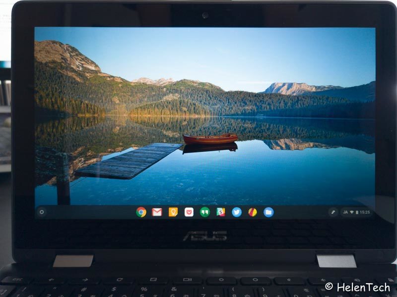 ASUS Chromebook Flip C214MA の実機レビュー！使い勝手の良い11インチ