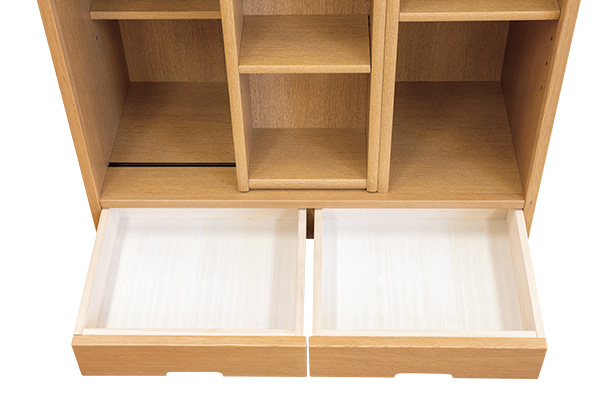 機能性に優れた大容量設計｜No.8600書棚シリーズ｜製品一覧｜浜本工芸