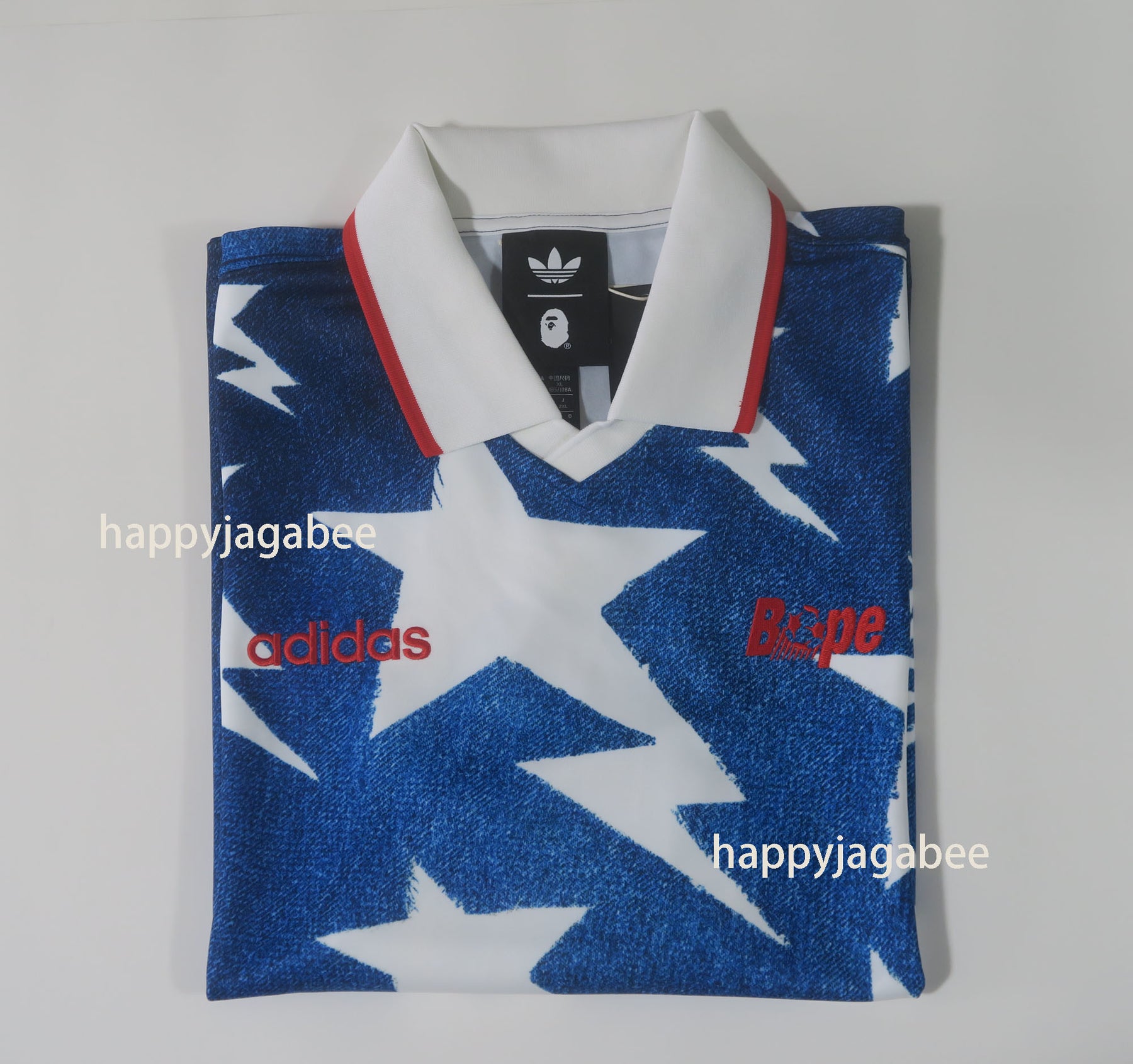A BATHING APE BAPE x ADIDAS World Cup Pack L/S STA JERSEY