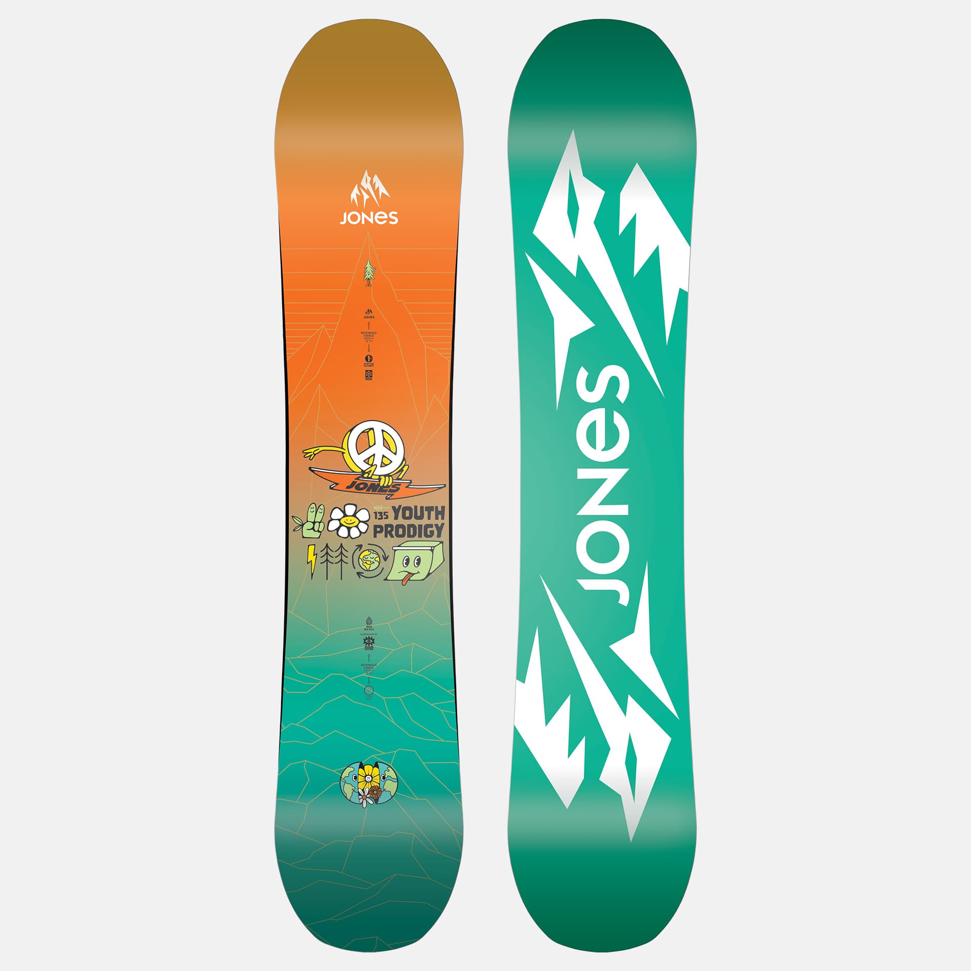 Youth Prodigy Snowboard | Jones Snowboards 公式