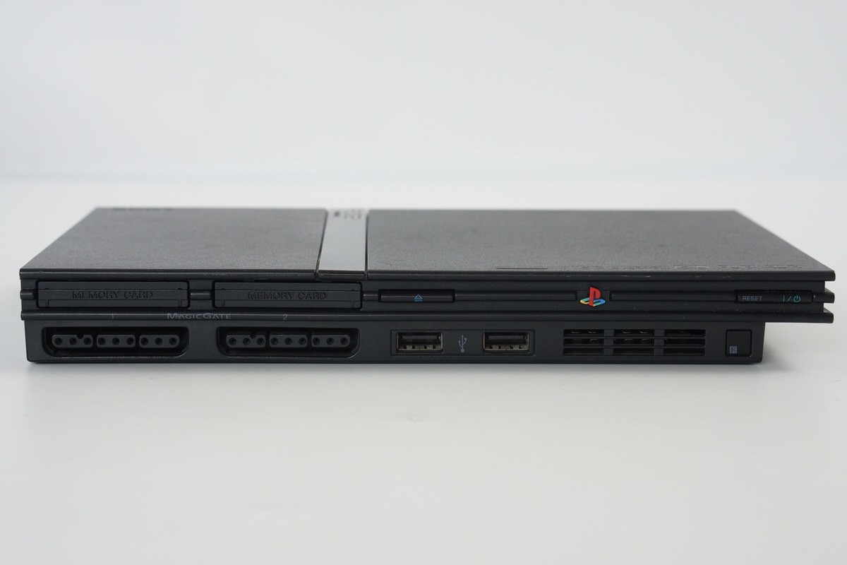 PS2 Slim Console System Black SCPH-70000 CB Game -NTSC-J