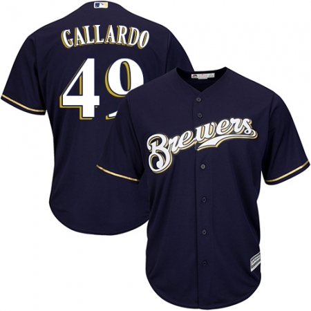 Shop Milwaukee Brewers Yovani Gallardo Jerseys In Our MLB store