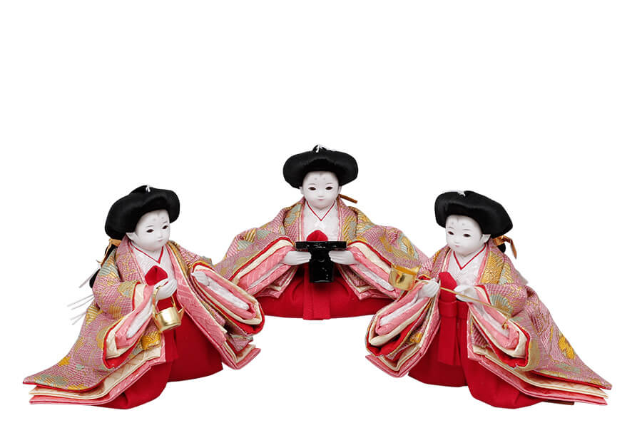 木目込み雛人形単体販売 | 三人官女 | 雛人形のひととえ